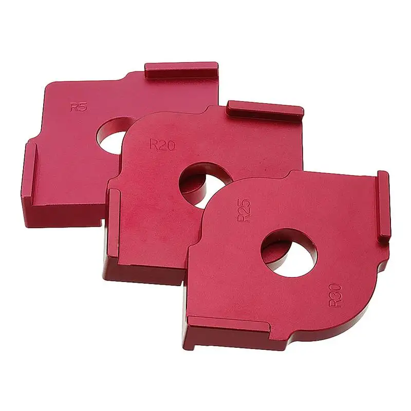 Красный R5-R30 древесины Панель радиус быстрой джиг маршрутизатор Таблица биты