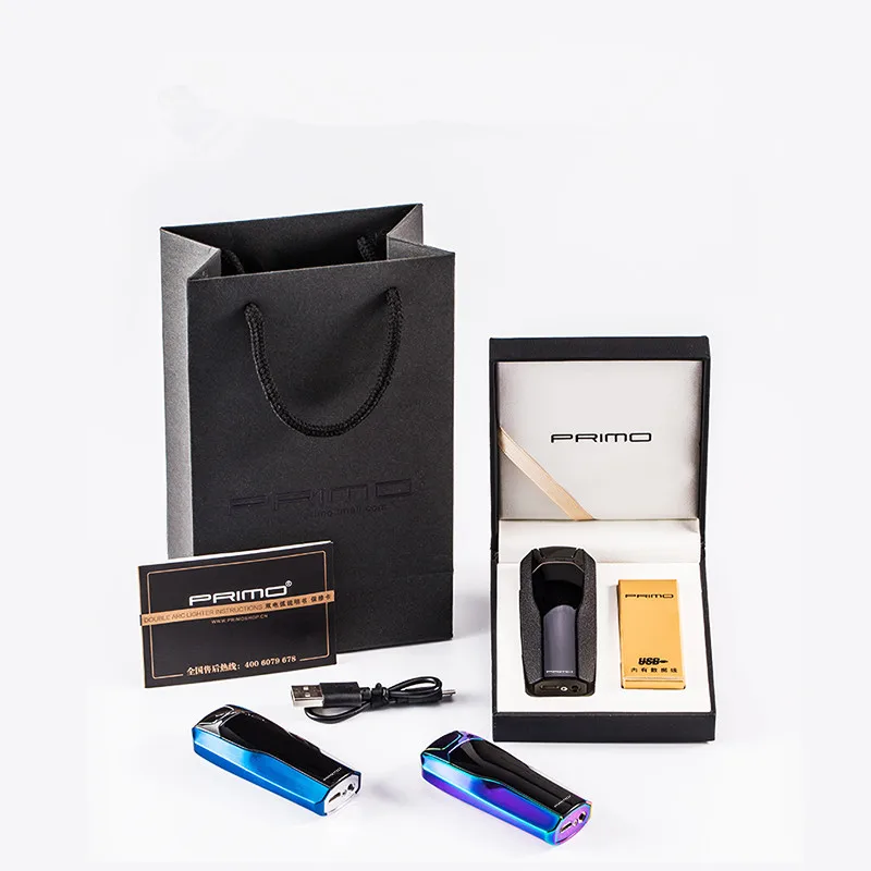 2019 подвесная электрическая USB Зажигалка с защитой от потери зажигания для