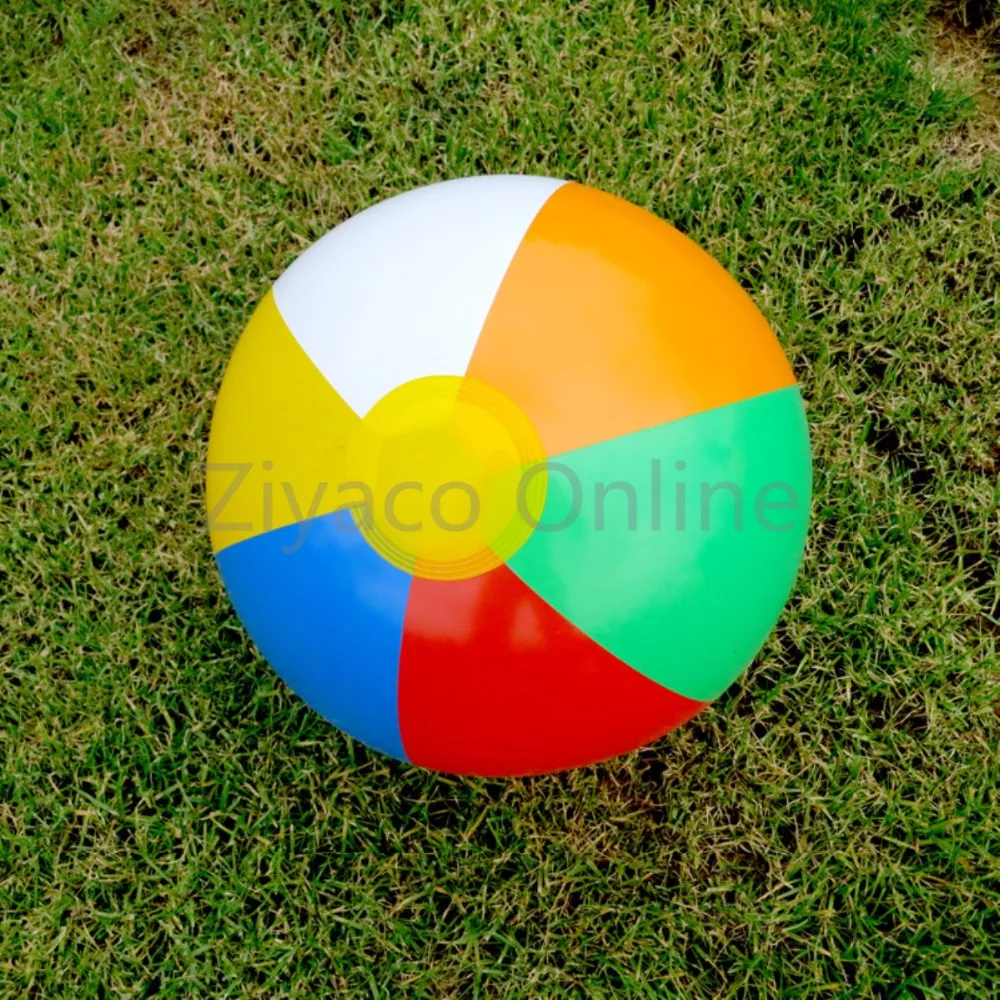 1pcs Colorful Small 23cm Inflatable Swimming Pool Play Party Water Game Balloon Beach Ball Fun Toy Accessories Sports | Спорт и