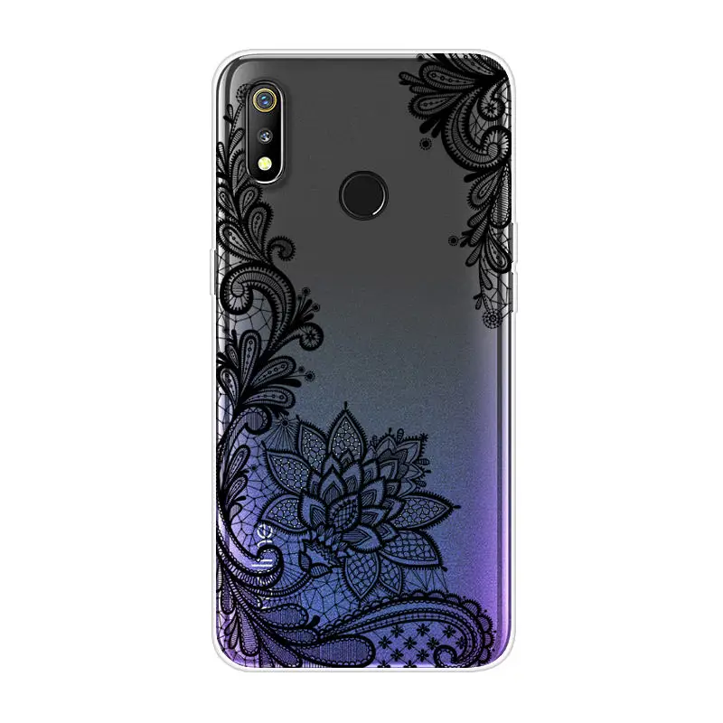 Для OPPO Realme 3 чехол силиконовый для Realme3 задняя крышка 6 22 дюймов | Мобильные