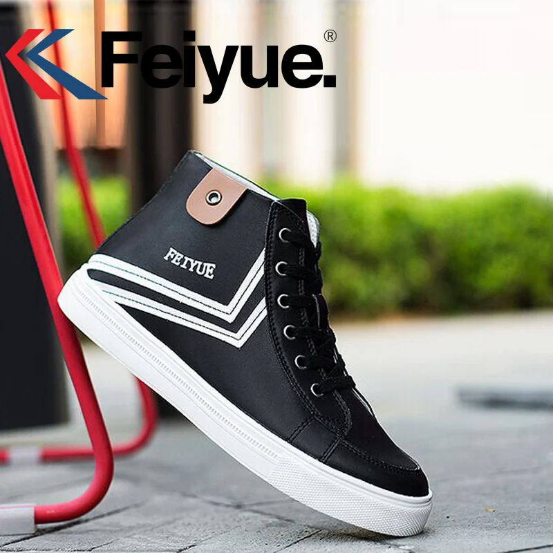Оригинальные новые высокие классические туфли Feiyue 2017 мягкие и удобные кроссовки