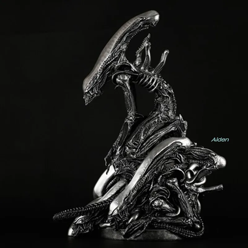 14 &quotAliens. vs. Predator Statue Alien Bust Xenomorph полноразмерный портрет моделирование Искусство
