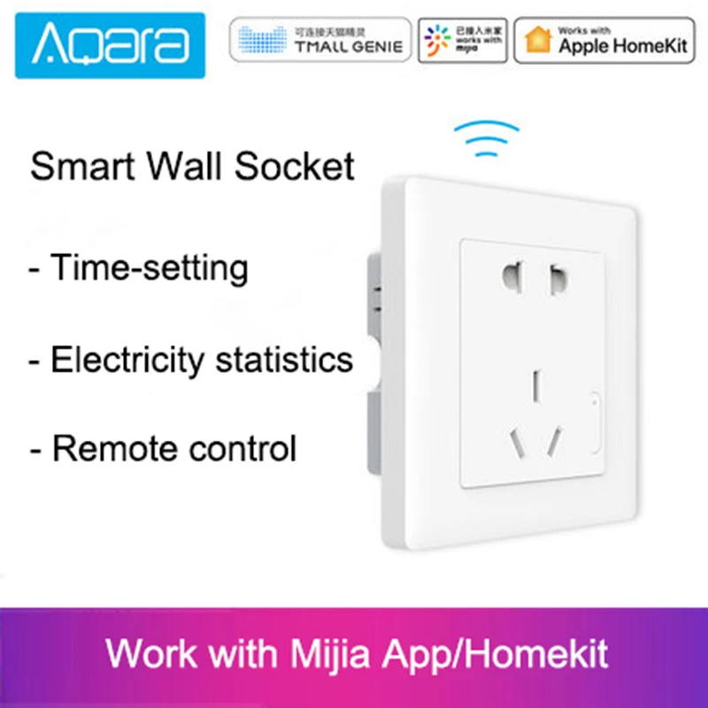 Оригинальный умный дом Xiaomi Aqara свет управление ZiGBee настенный переключатель
