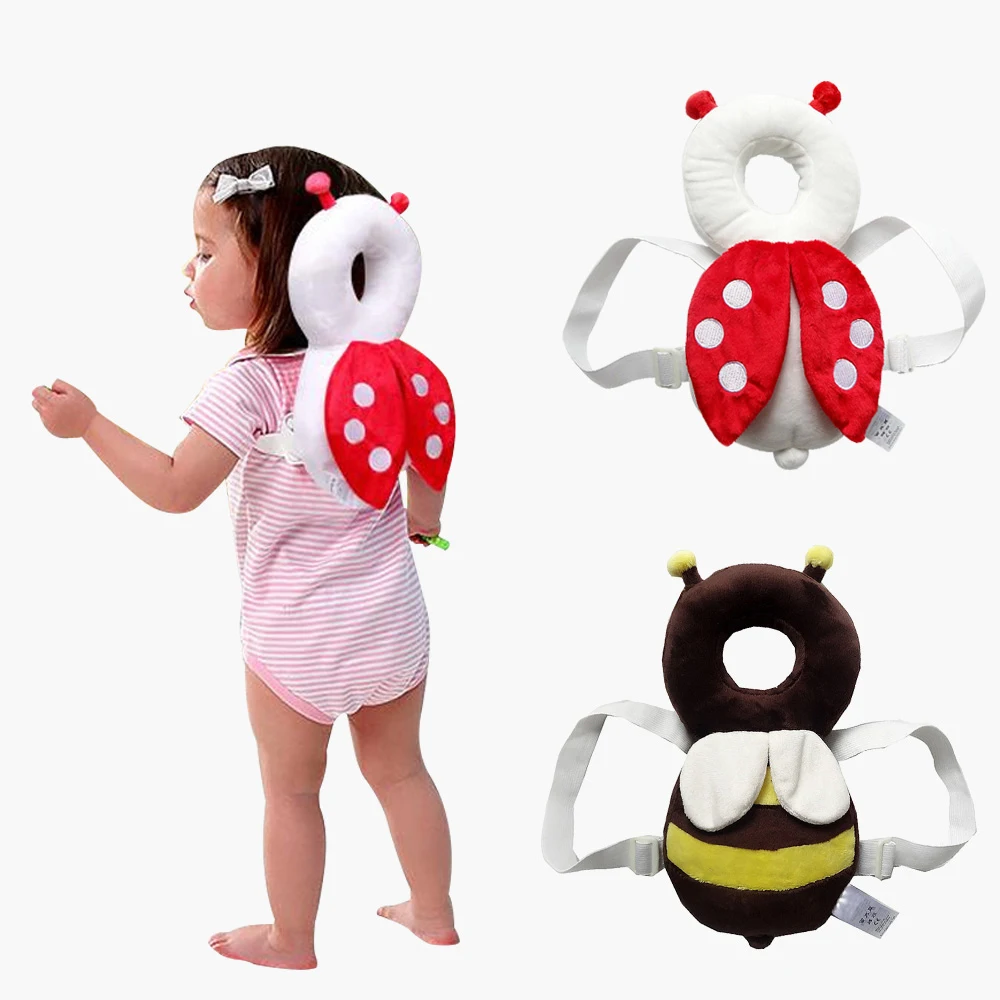 

Baby Head Protection Pillow Toddler Headrest Pad Neck Protector Wings Nursing Drop Resistance Cushion Baby Bedding Backpack Mat