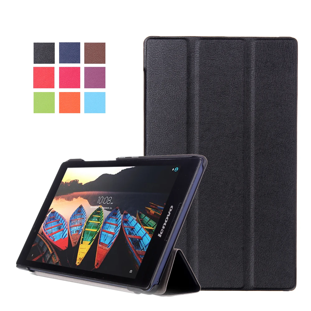 Чехол для Lenovo Tab 2 A8-50F GARUNK Магнитный Кожаный Filp Tri-Fold Стенд Смарт-Чехол TAB 3 850F Tablet