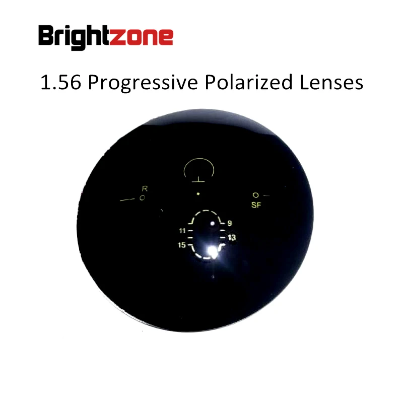 1.56 Interior Progressive Polarized Lenses multi-focus non-line HC CR-39 resin prescription lenses To See The Distance and Near