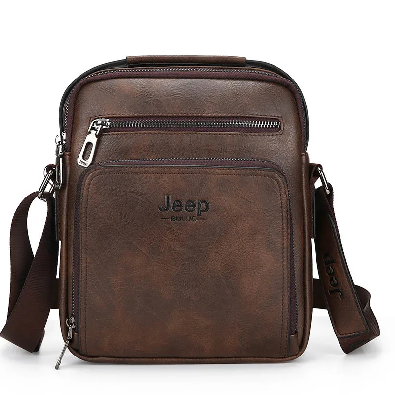 Новая модная мужская сумка мессенджер Jeep buluo известного бренда мужской деловой