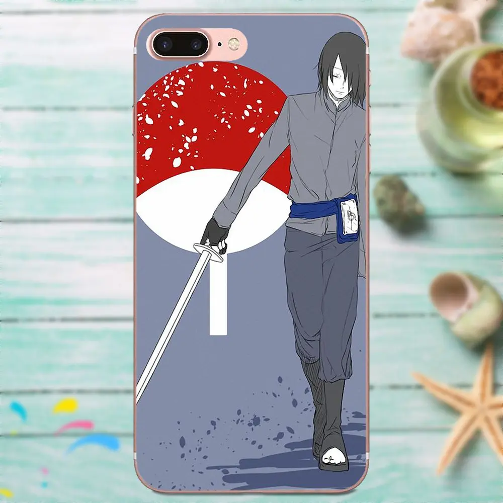 Чехол для мобильного телефона Xiaomi Redmi Mi Note 7 8 9 SE Pro Lite Go Play Pop Anime Naruto Sasuke