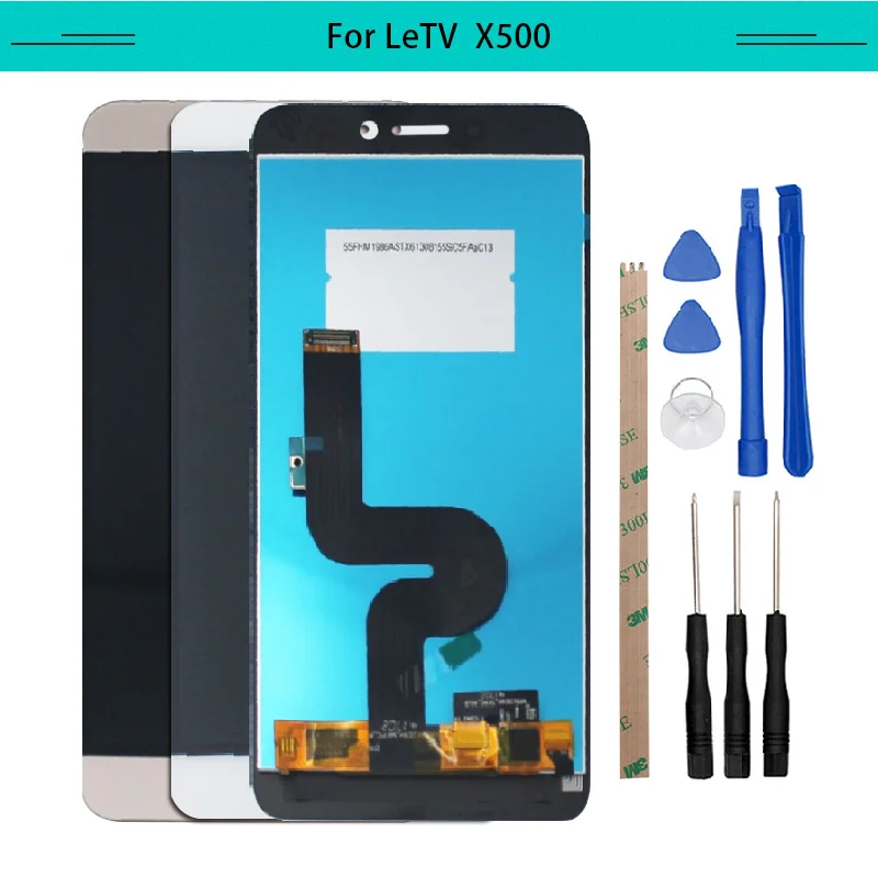 1 шт. для LeTV Le 1S X500 X501 дисплей в сборе с сенсорным экраном стекло дигитайзер