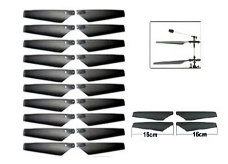 20x16 см 160 мм верхняя часть основного лезвия A B для EsKy Lama V3 V4 Walkera 5 4 Helico|blade blade|blade 2blade