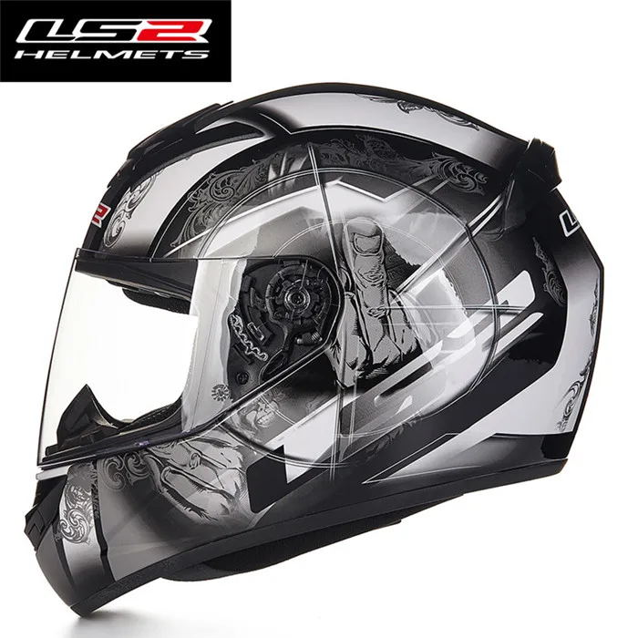 LS2 шлем FF352 Новобранец мотоциклетный светильник для скутера Cascos Capacetes Moto Helm|Шлемы|
