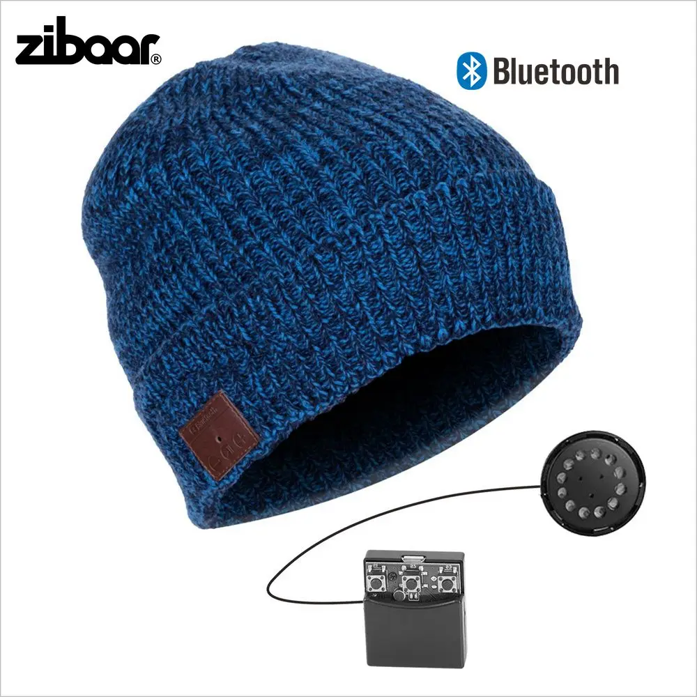 Zibaar Bluetooth наушники шапочка Беспроводной Hat со встроенным bluetooth гарнитуры и