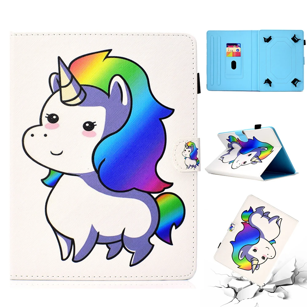 Универсальный чехол для планшета 10 дюймов защитный книжка с подставкой