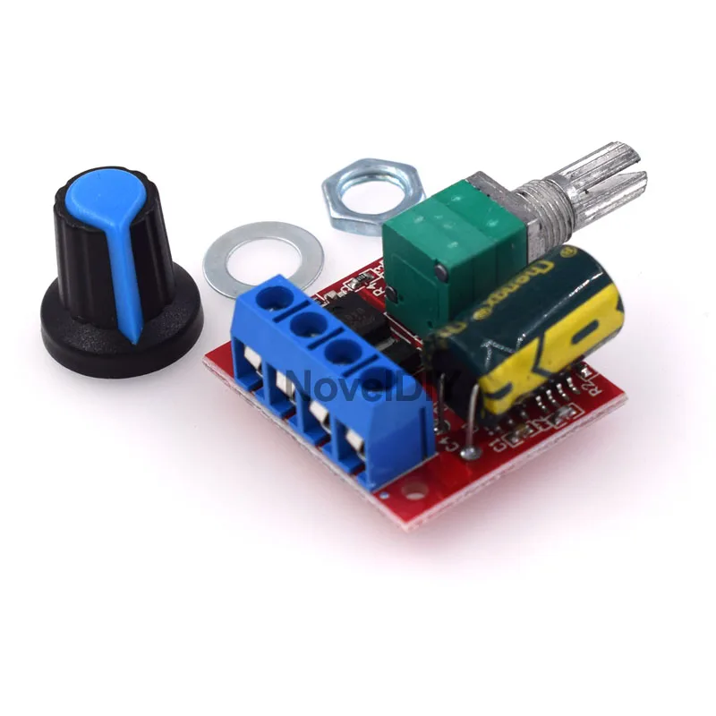 Мини 5A 90W PWM 12V контроллер скорости двигателя постоянного тока модуля DC-DC 4,5 V-35 V Регулируемый Скорость регулятор Управление переключатель регулятора 24V