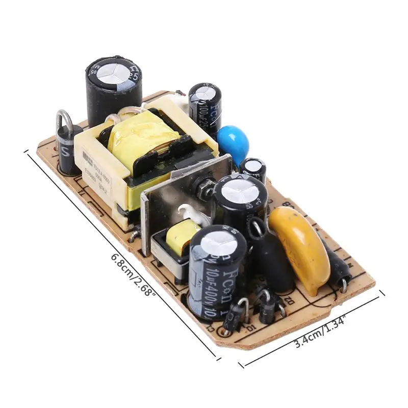 12V 1A AC-DC Switching Power Supply Module Circuit Board For Monitor 100-240V 50/60HZ | Строительство и ремонт