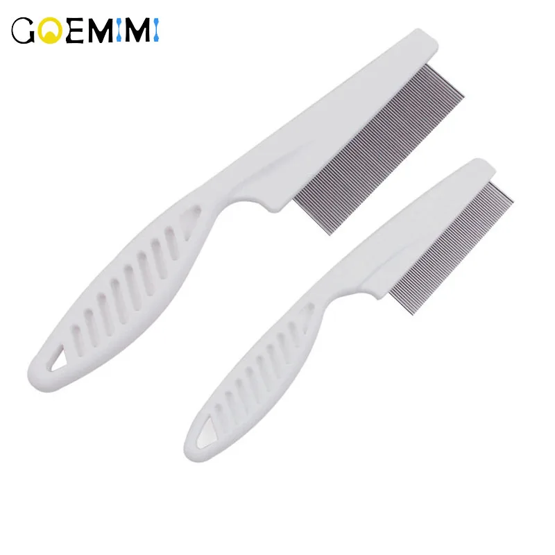 

Dog Pet Hair Grooming Comb Flea Shedding Brush Puppy Cat Dog Handhold Stainless Hair Combs Cat Dog Bath Cleaning Supplies