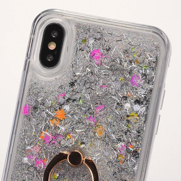 Чехол из ТПУ для IPhone X 8 7 6 6S Plus 5 5S SE Diamond Lover Dynamic Glitter Cover 50 шт. | Мобильные телефоны и