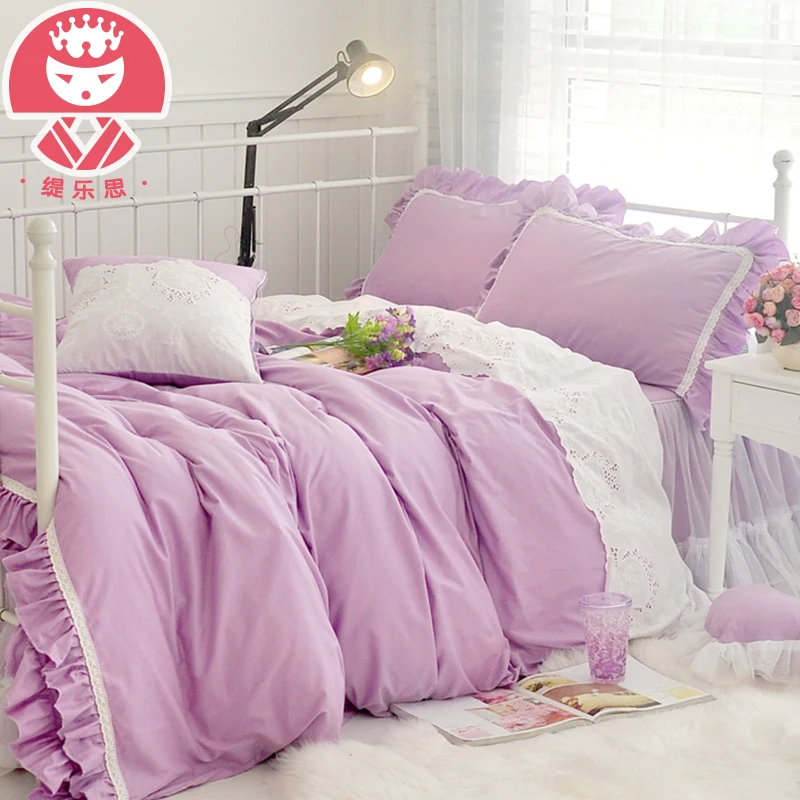 2016 Корейский Текстильных Постельных Принадлежностей Сплошной Цвет Простой