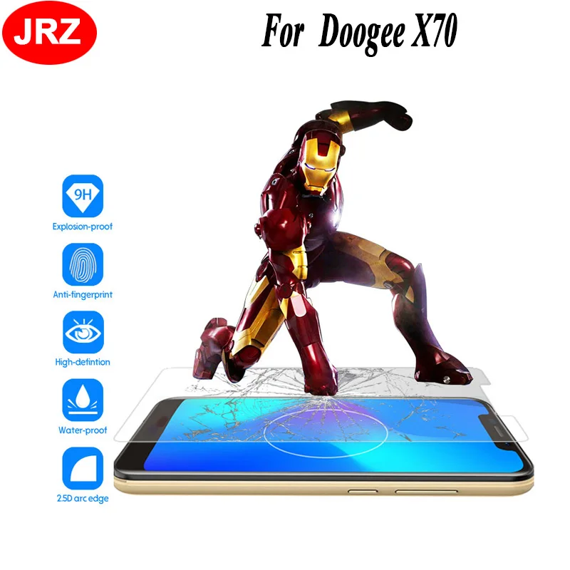 Ультратонкая прозрачная защитная пленка JRZ для телефона Doogee X70 Для X5 max X6|Защитные