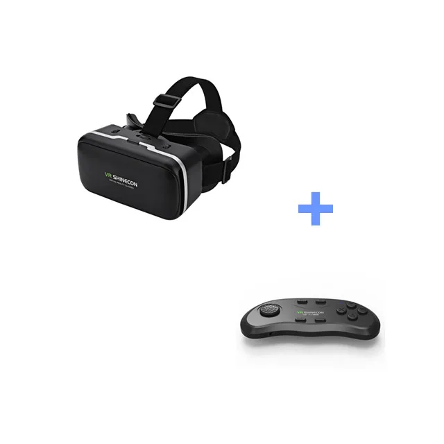 VR Game Pad A VR Очки виртуальной реальности 3D VR гарнитура шлем для 4,7-" смартфонов 3D VR коробка захватывающий просмотр и игры - Цвет: VR Game Pad A