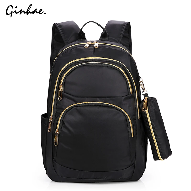 

Fashion Unisex Oxford Backpack Large Capacity Shoulder Bag For Women Men Fashionable School Bags For Teenage Girls Pencil Case