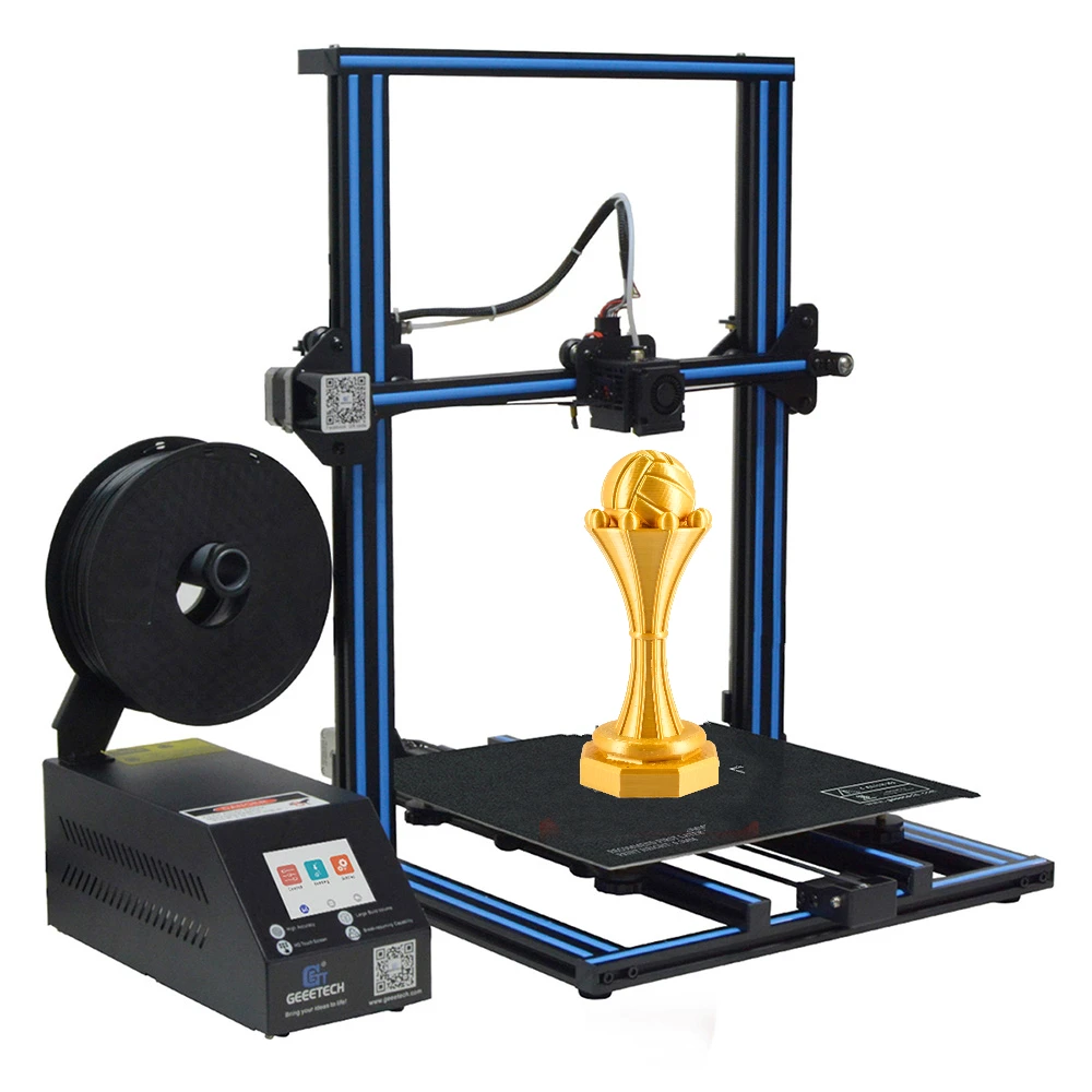 3D принтер GEEETECH A30 DIY с открытым исходным кодом цветной сенсорный экран Большая
