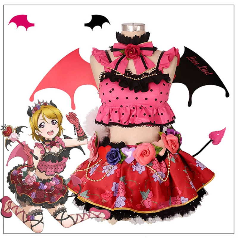 ROLECOS аниме Love Live! Костюмы для косплея всех персонажей маленький дьявол