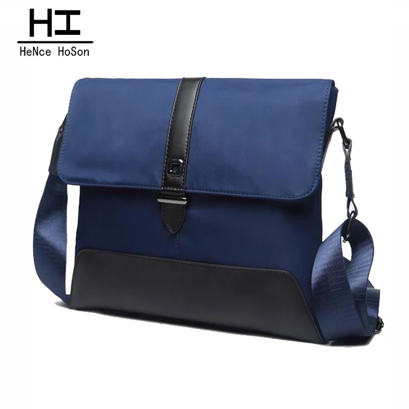 Новый Повседневная Мужчины Сумка Почтальона Сумочки PU И Нейлон плечо Crossbody Сумки
