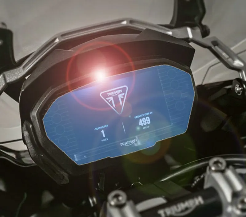 Защитная пленка от царапин Cluster Blu Ray для Triumph Tiger 1200 XC XR 800 2017 2018|Тенты и защитные
