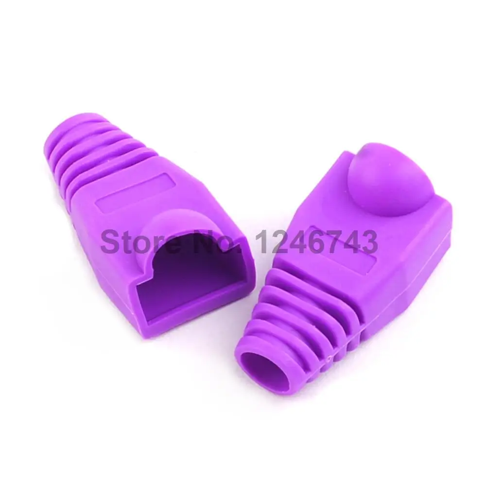50 шт. разноцветные защитные крышки разъемов RJ45 cat5 cat5e cat6 | Обустройство дома