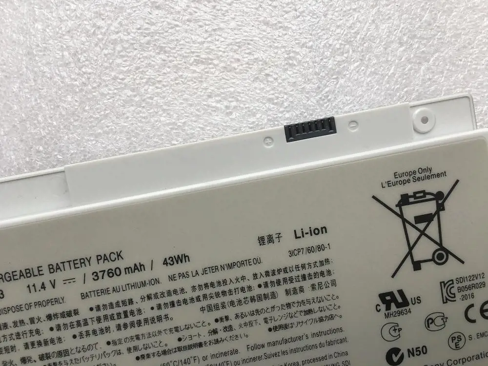SupStone натуральная VGP BPS33 ноутбук Батарея для Sony SVT 14 15 T14 T15 SVT14113CVS SVT141290X SVT1511M1E SVT141C11L