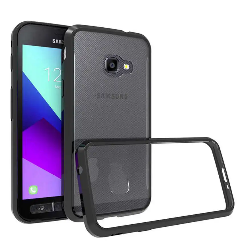 Мягкий силиконовый чехол из ТПУ/поликарбоната для samsung Galaxy Xcover 4 Fundas Capa противоударный кристально чистый корпус твердая задняя крышка для X Cover 4
