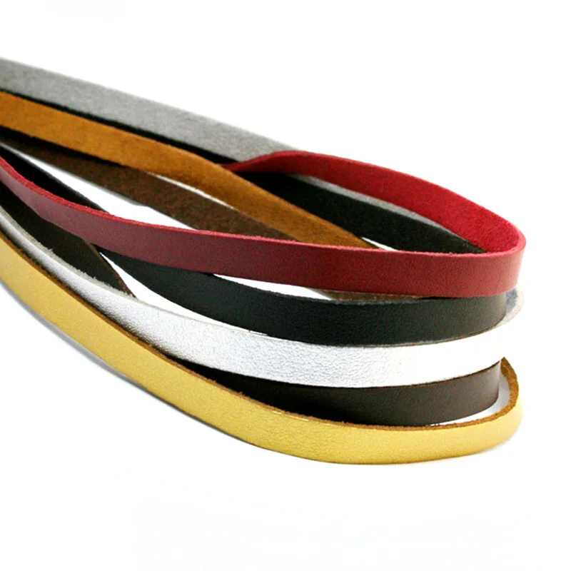 Бархатный шнурок из искусственной замши в Корейском стиле 1 м/рулон 8 мм 6 цветов