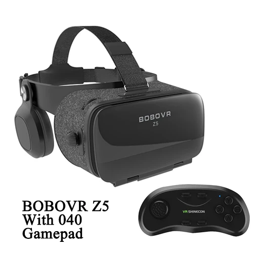 BOBOVR Z4 обновление Z5 VR 3D коробка шлем виртуальной реальности очки смартфон VR гарнитура для Android 4,7-6," в мобильном телефоне - Цвет: 040 gamepad