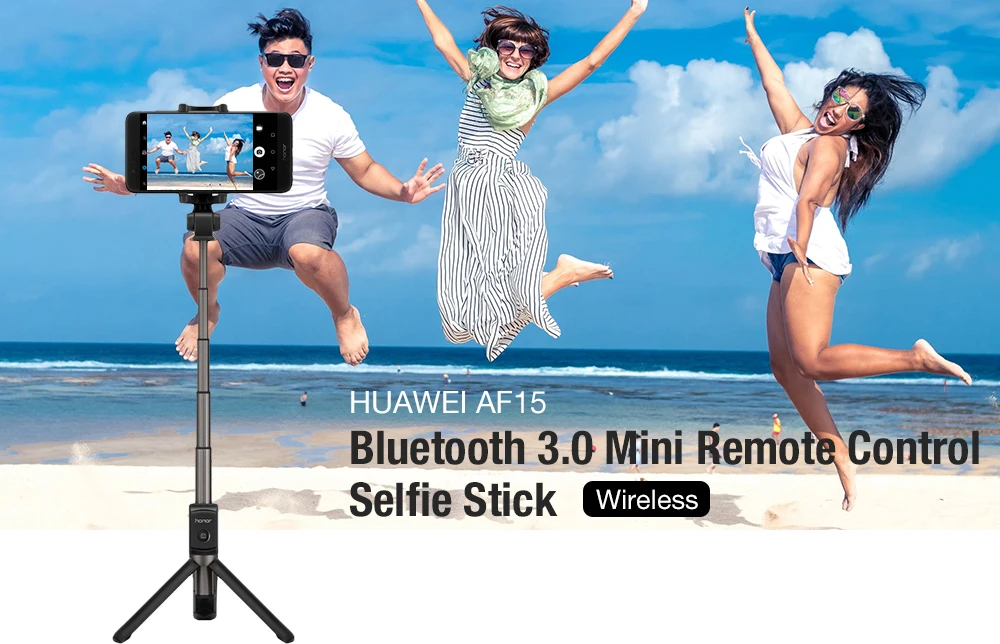 HUAWEI AF15 bluetooth беспроводная мини удаленного Управление селфи палка для Xiaomi Note 7/Oneplus