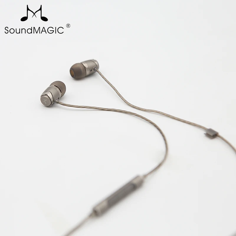 Наушники вкладыши SoundMAGIC E11C с микрофоном универсальный пульт дистанционного