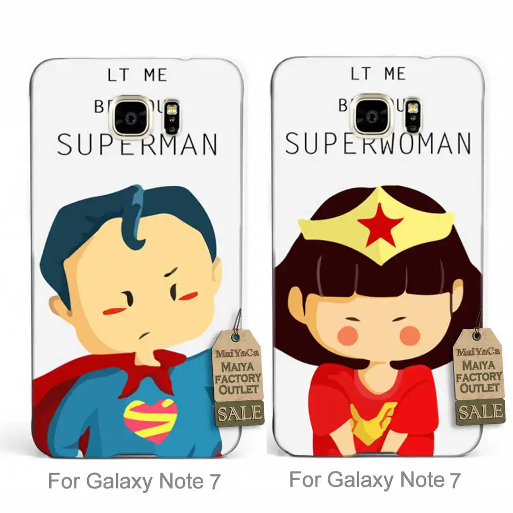 Ультра Тонкий Мультфильм Pattern пара Жесткий Назад телефон случае BFF Телефон