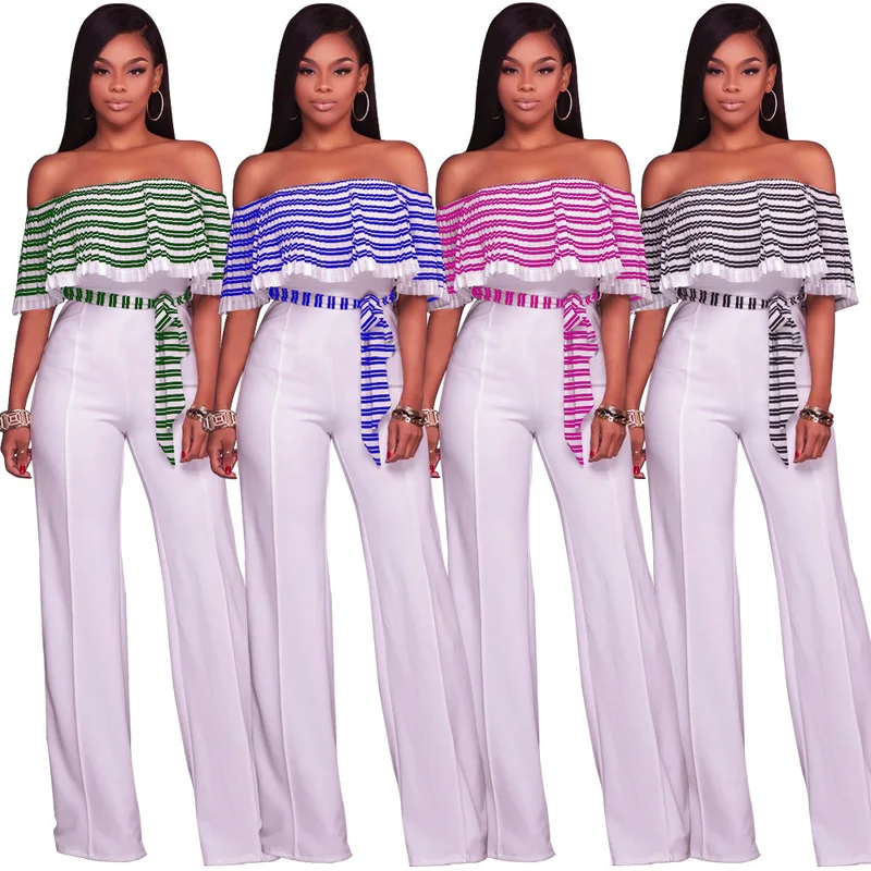 Популярные новые женские модные сексуальные плиссированные комбинезоны с