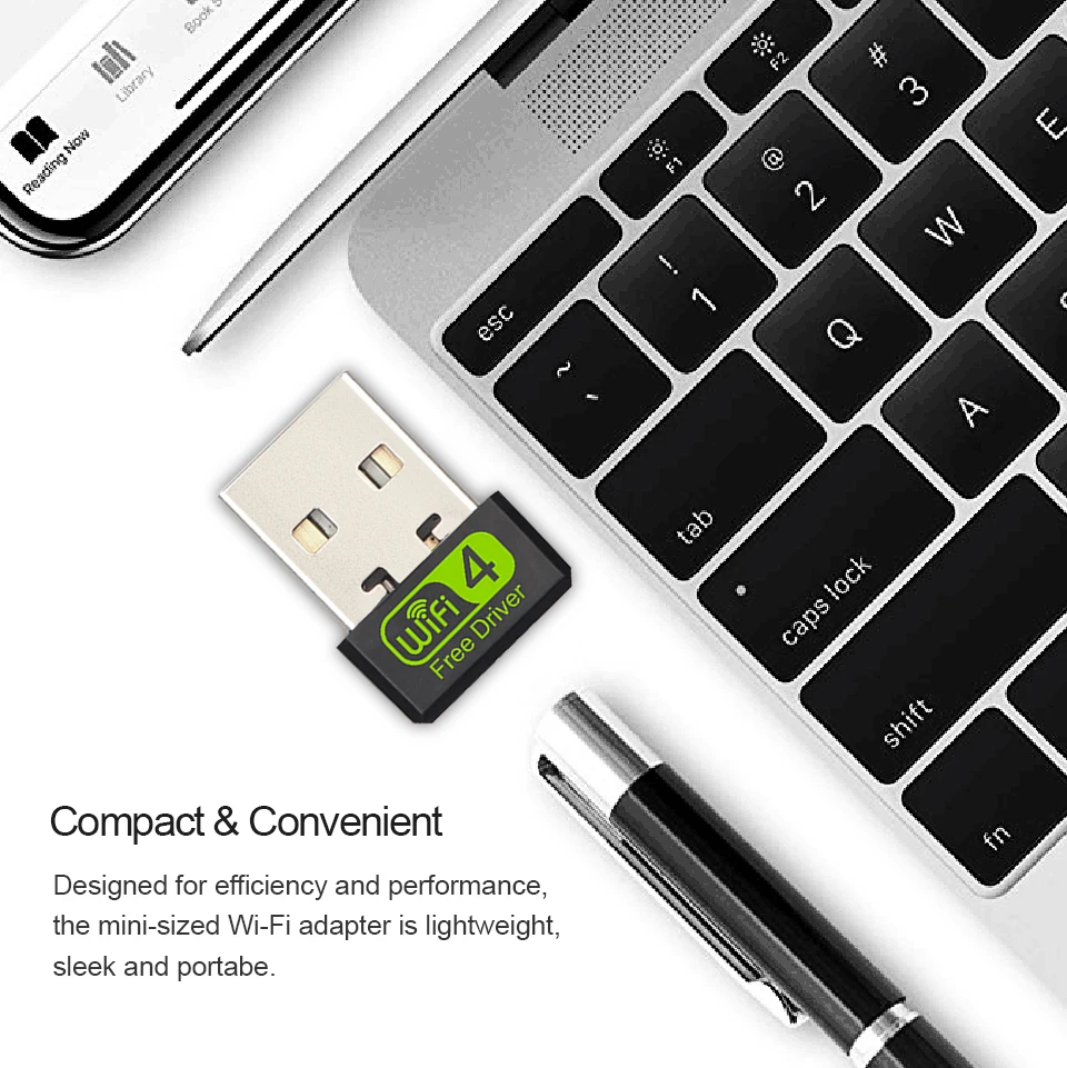 Мини USB WiFi адаптер MT7601 150 Мбит/с Wi-Fi адаптер для ПК USB Ethernet WiFi Dongle 2,4G сетевая карта Antena Wi Fi приемник
