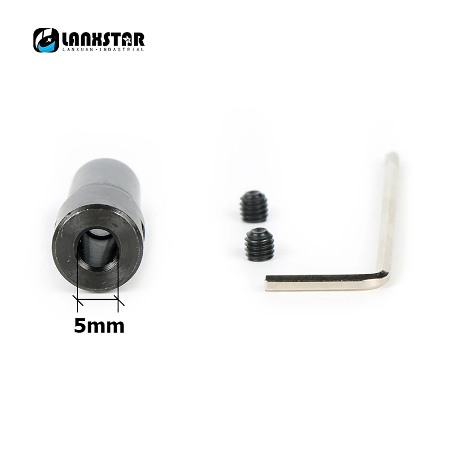 Lanxstar Chuck0.6-6 мм монтажный блок B10 зауженные Chuck Strap4/5/6/8 мм Подключение Сталь втулка вала двигателя ключ Мощность инструменты