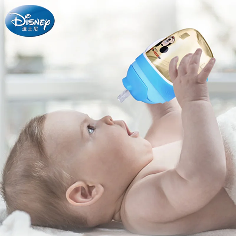Дисней PPSU Baby Feeder широкая защита от поломок Nuk с ручками бутылочка для кормления силиконовая соска для воды бутылочка для кормления ребенка