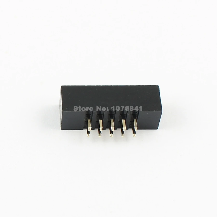 100 шт. 2 мм 2x5 контактов 10 прямой Штекерный кожух PCB Box header IDC разъем|sockets 2mm|socket headersocket