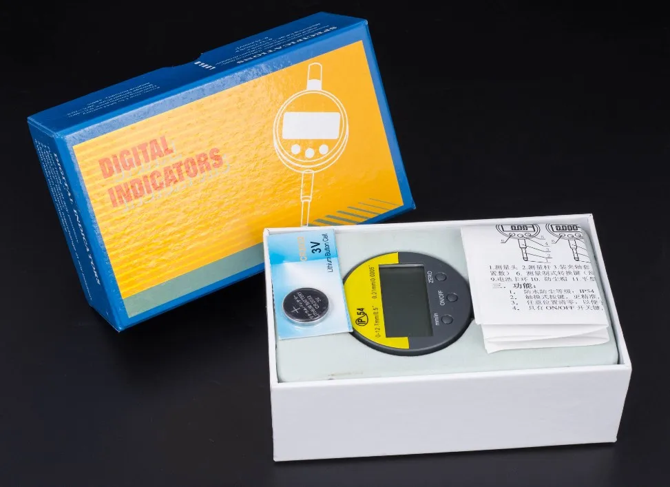 Маслостойкий цифровой микрометр IP54 Электронный метрический/дюймовый 0-12 7 мм/0 5