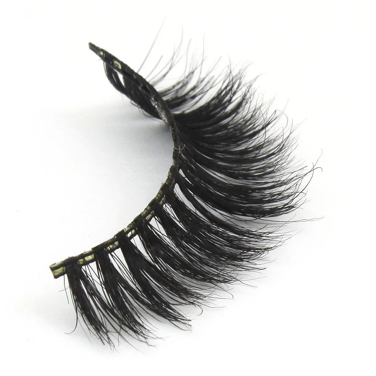 

Hot Sale 1 Pair Real Horse Hair Handmade False Eyelashes Crisscross Natural Long Curly Beauty Makeup Essential Tools