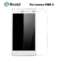 for lenovo vibe s1 tempered glass original 2 5d 9h protective film explosion proof screen protector on s 1 s1a40 s1c50 dual sim