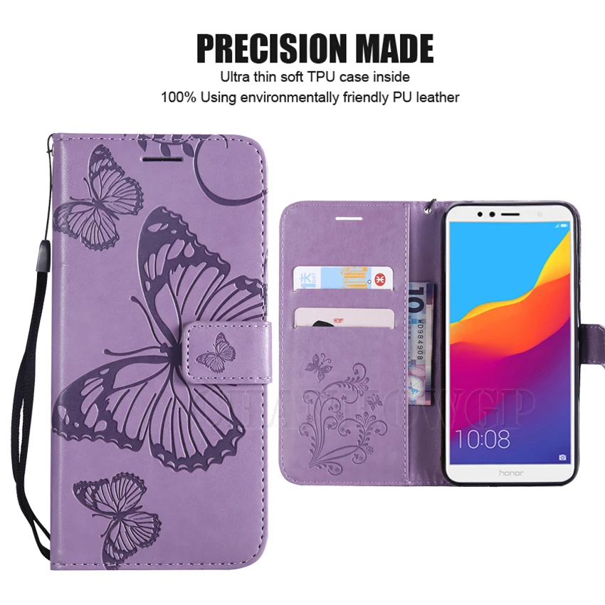 Кожаный чехол для Huawei P20 P10 P9 P8 Lite 2017 P Smart Plus Y9 Y6 Y5 Prime 2018 Nova 2i 3i 3E Mate Honor 7A 7C Pro 8
