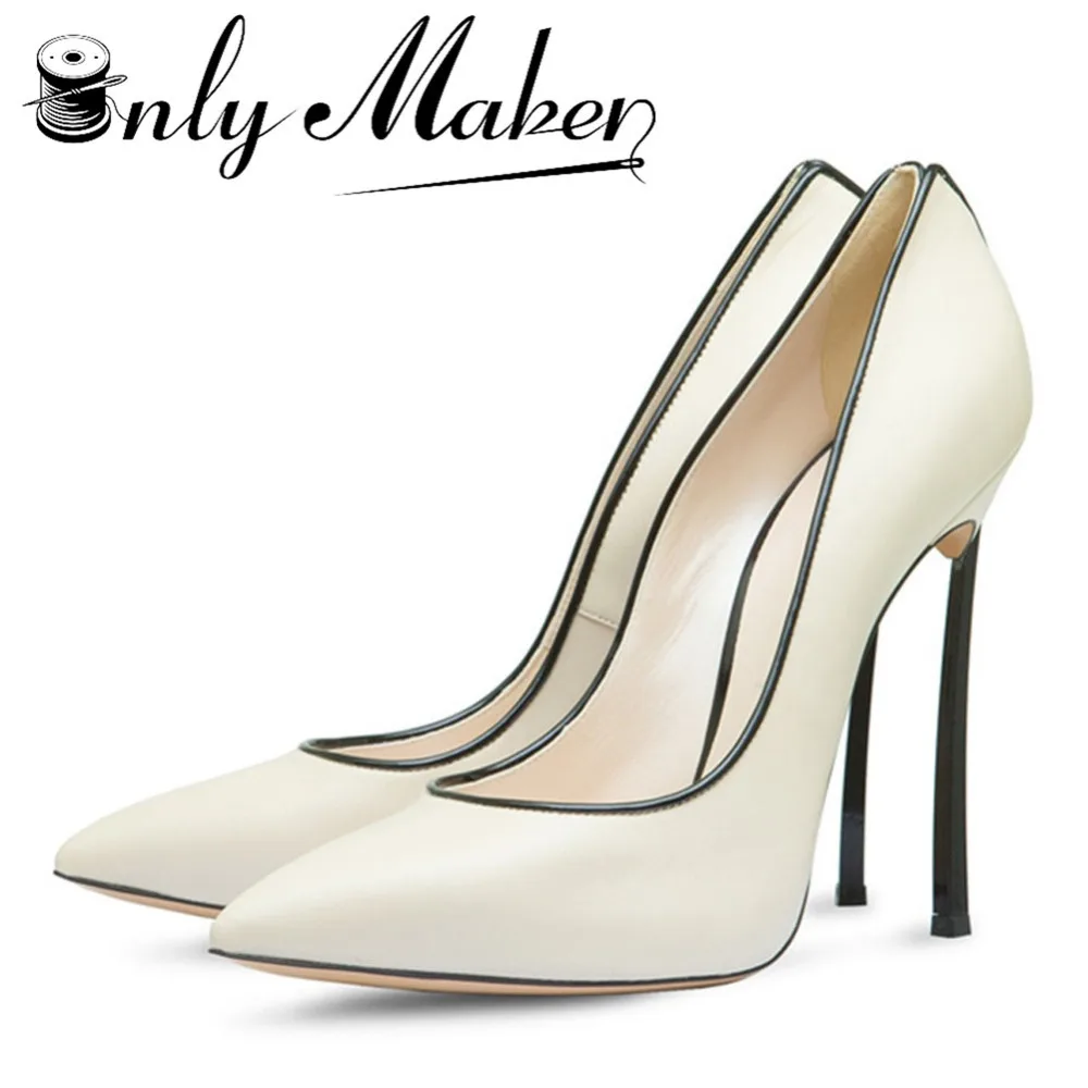 Onlymaker/обувь женские свадебные туфли на высоком каблуке с бантом пикантная