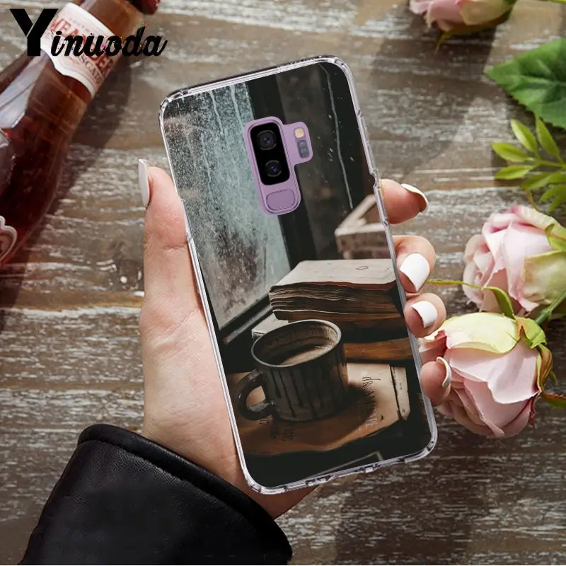 A2 Yinuoda чашка кофе Роскошный Уникальный Дизайн чехол для телефона для samsung S5 S6 S6 edge S6edge Plus S7 S8 S9 Plus чехол - Цвет: A2