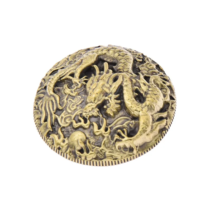 Латунный кошелек ручной работы с кнопками Dragon Concho аксессуары для ремней