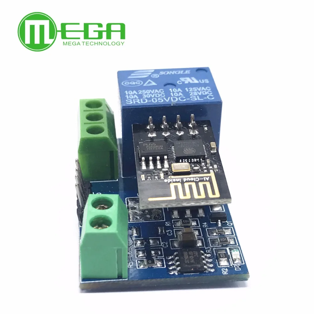 1 шт. ESP8266 Esp01 ESP-01 сетевой беспроводной WIFI релейный модуль Интернет вещей IOT APP